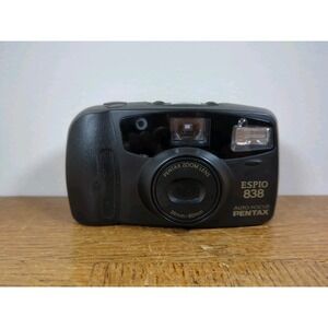 Vintage Pentax Espio 838‎ Point-Shoot Compact 35mm Film Camera - Film Tested